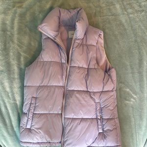 Lavender Old Navy Puffer Vest